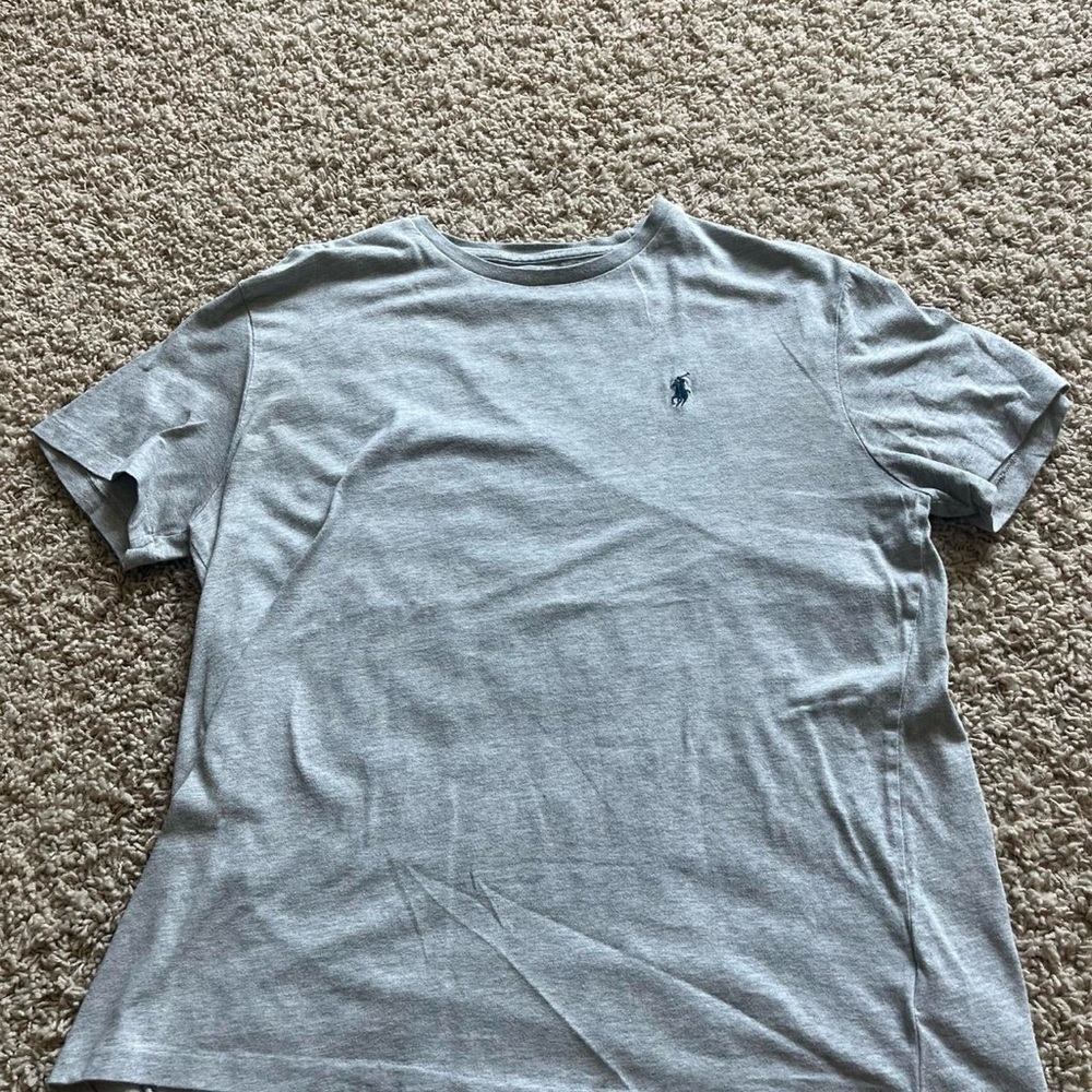 Polo by Ralph Lauren Light Gray Men's Tee
